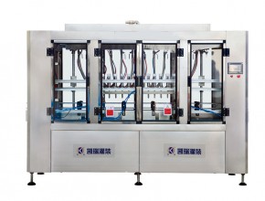 ZXG-12型全自動(dòng)直線灌裝機(jī)