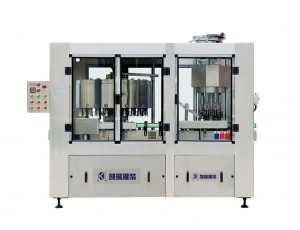 GCP24-6型全自動(dòng)高**灌裝、旋蓋二聯(lián)機(jī)