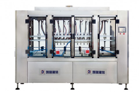 ZXG-12型全自動(dòng)直線灌裝機(jī)