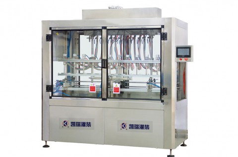 ZXG-10型全自動(dòng)直線灌裝機(jī)